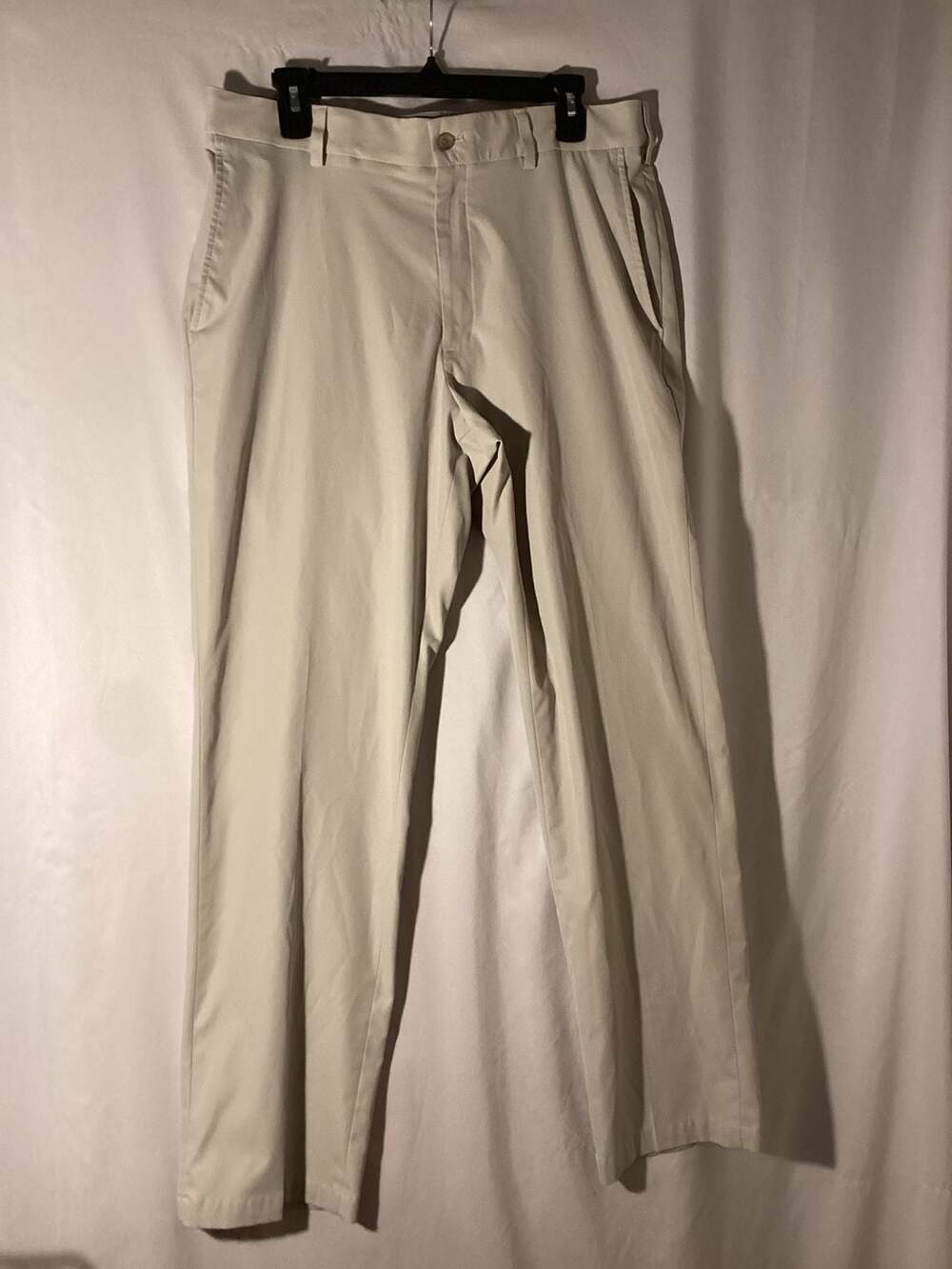 Walter Hagen 11 Majors Mens Golf Pants Khaki Beige Size 36x32